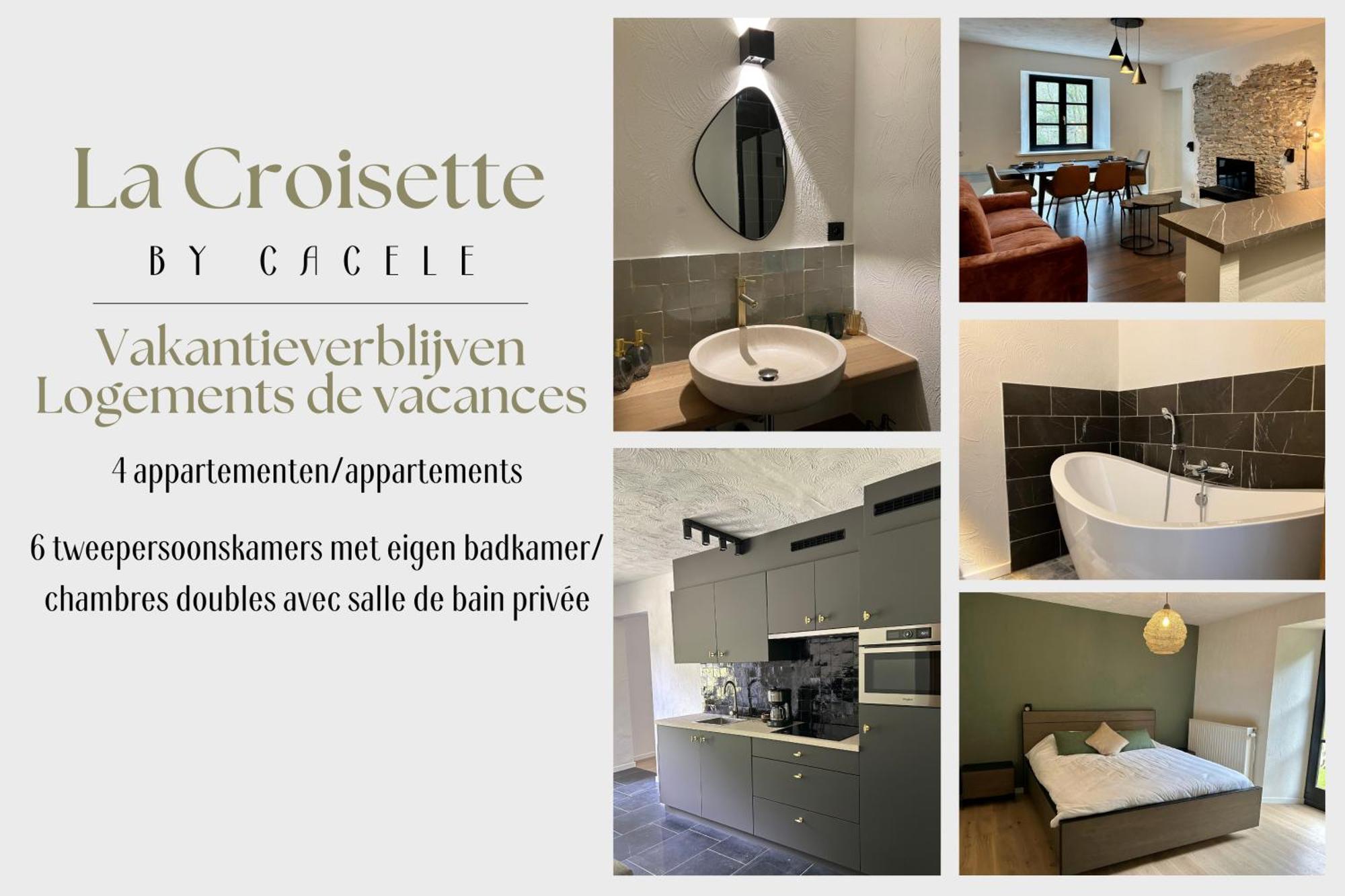 Cacele - La Croisette 5 Appartementen En 6 Tweepersoonskamers Vresse-sur-Semois Bagian luar foto